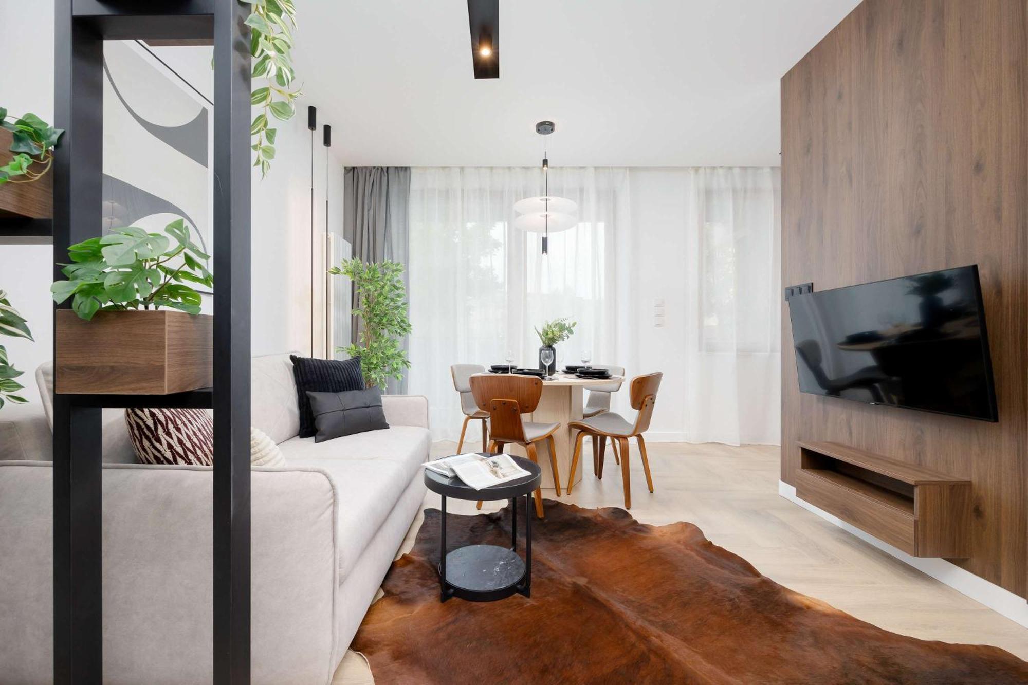 Apartment Sarmacka Wilanow With Parking, Sauna & Gym By Noclegi Renters Βαρσοβία Εξωτερικό φωτογραφία